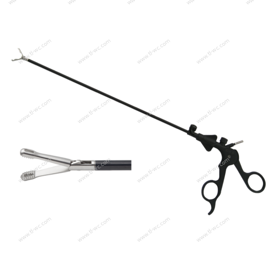 Laparoscopic surgical instrument grasping forceps (fixed) 5MMX330MM